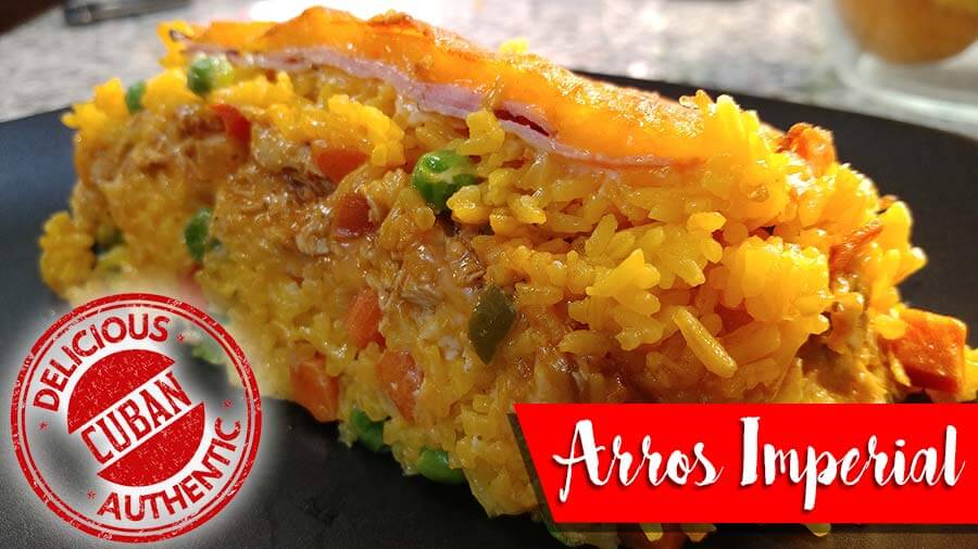 Arroz Imperial Cubano (Imperial Rice) Miami Style!