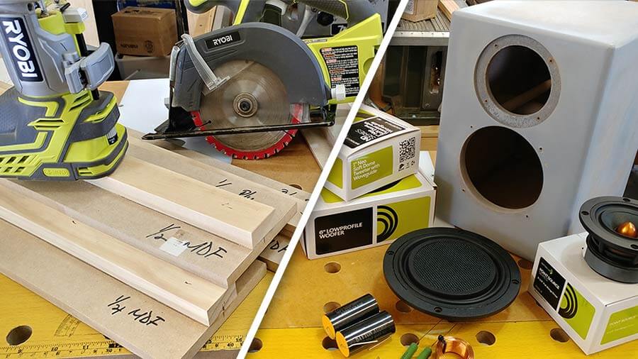How to Build Your Own Speakers with DIY Speaker Building Jigs