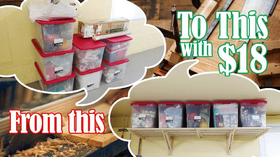 How to Build Cheap DIY Garage Shelves