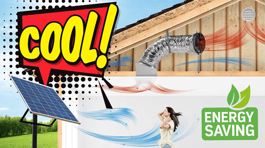 How To Cool A Room Without AC Solar Powered Energy Saving